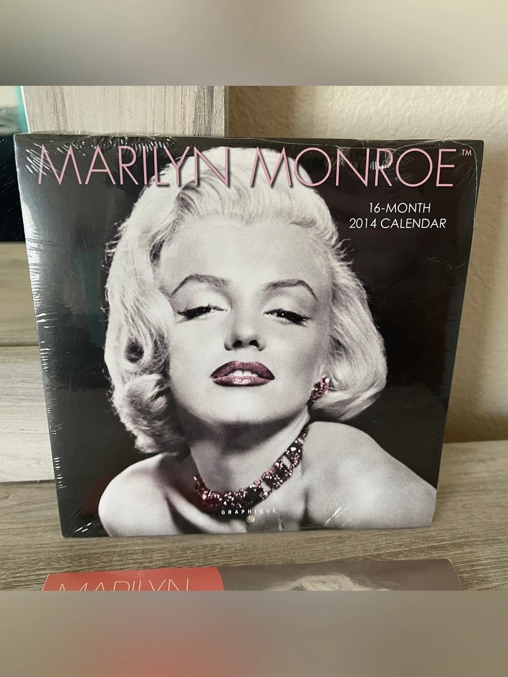 Set of two Marilyn Monroe calendars from 2014 and 2018